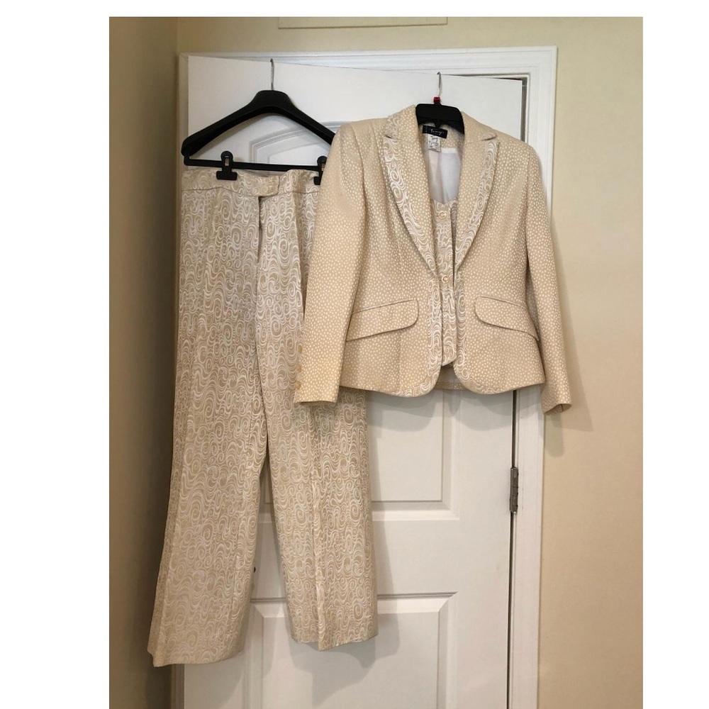 Terry Paris coat and pant set